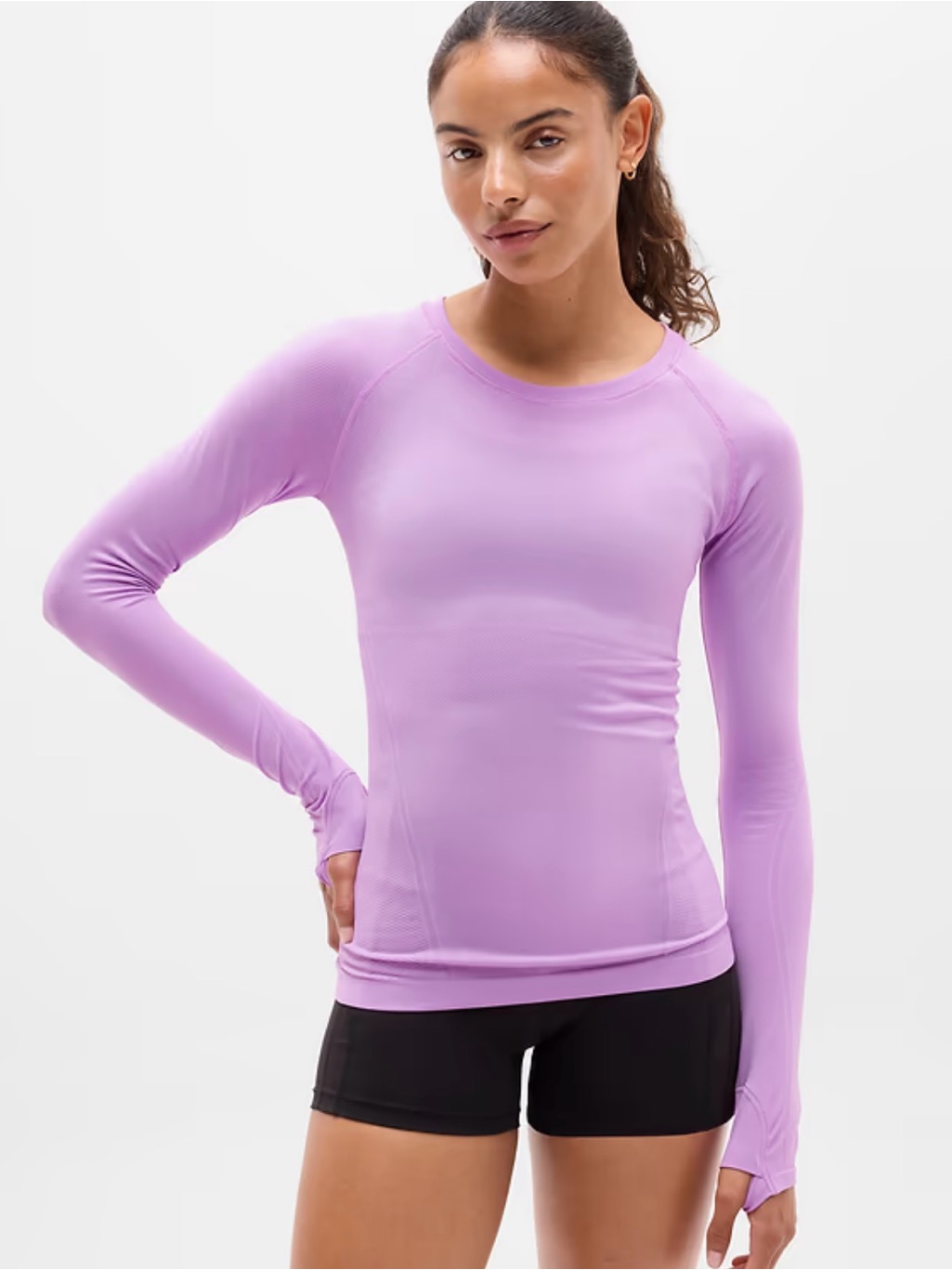 Athleta Momentum Seamless Top In Wildflower Size Xl